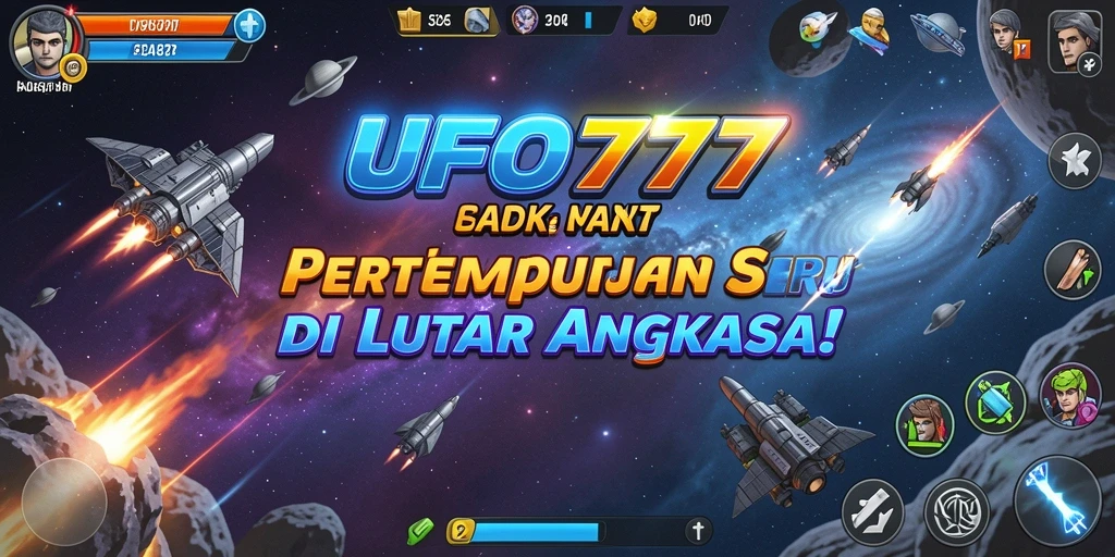 Gambaran pertempuran seru dalam game TPS UFO777.
